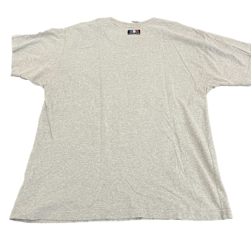 NBA Men's Lougewear Gray SS T-Shirt Licensed UNK NBA Logo, Size Large - Picture 2 of 7